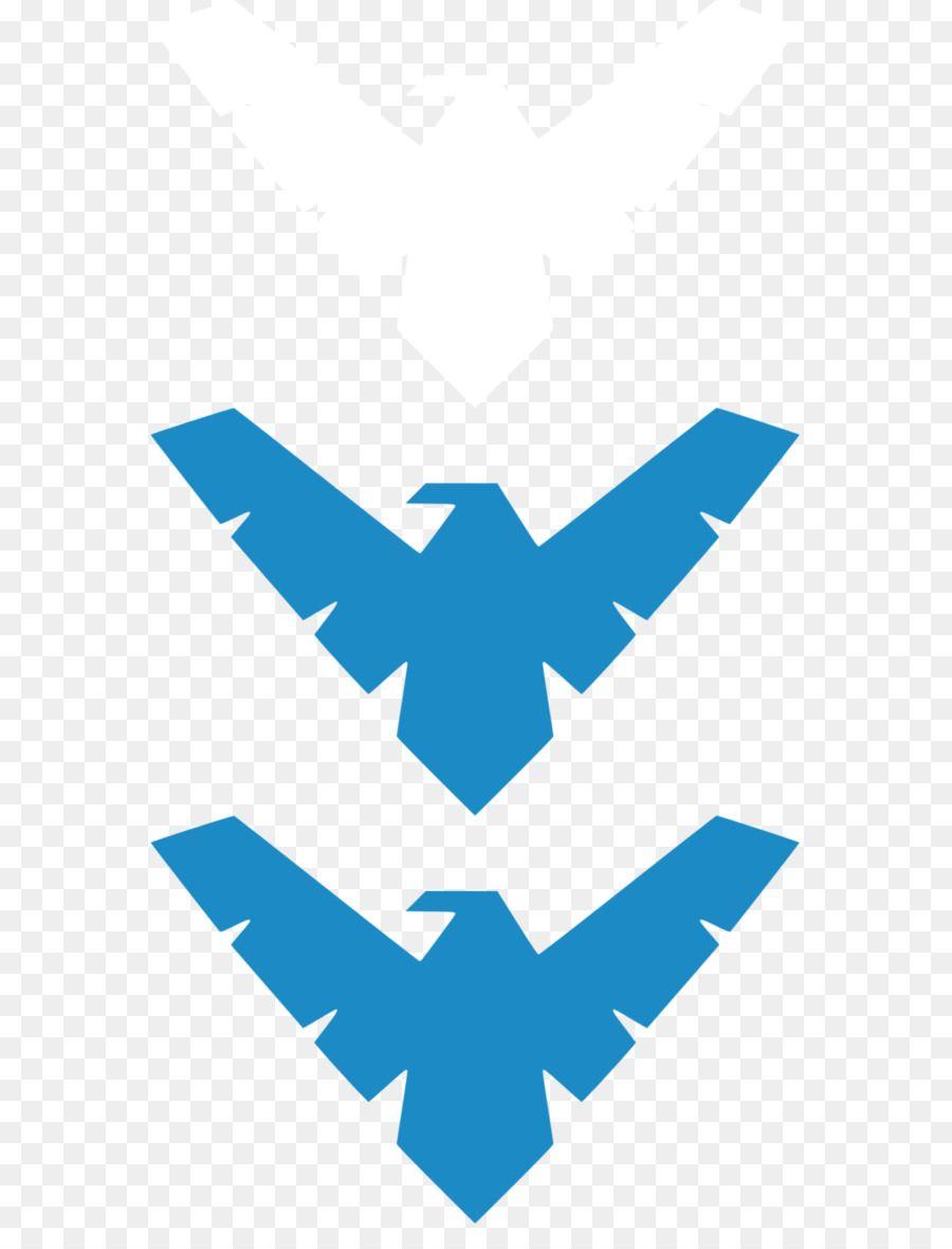 Robin Symbol Logo - Nightwing Batman Logo Robin Symbol png download