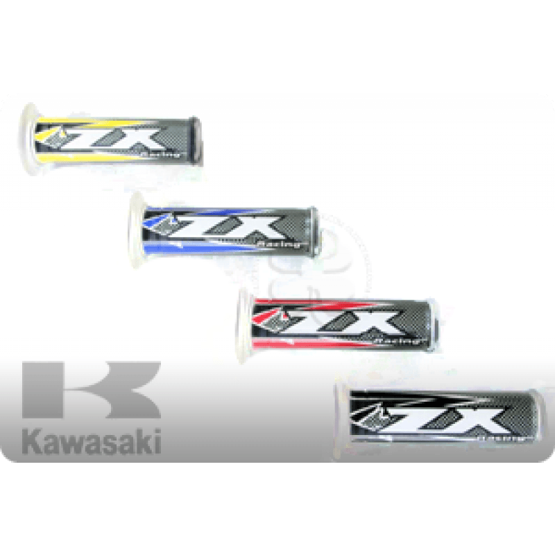 ZX Logo - Motorcycle Hand Grips-ZX Logo-Kawasaki