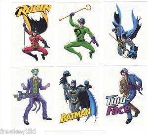 Robin Symbol Logo - 10 DC Comics Batman Robin Symbol Logo Joker Penguin Temporary ...