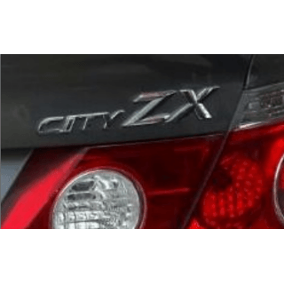 ZX Logo - Buy HONDA CITY zx ZX CAR MONOGRAM /LOGO/EMBLEM chrome emblem ...