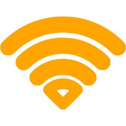 Orange WiFi Logo - Orange wifi icon - Free orange wifi icons