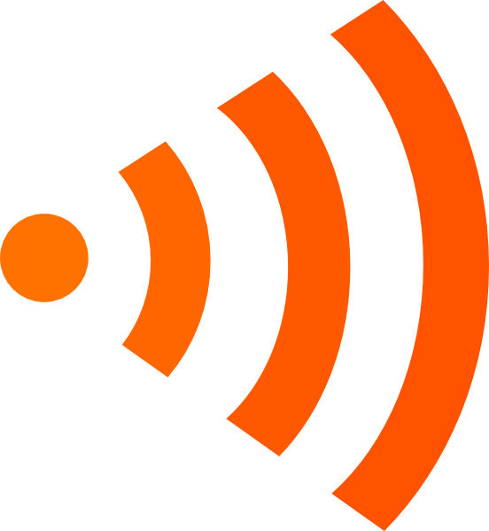 Orange WiFi Logo - Orange Login Wifi Logo Right Clip Art At Images - 6255 - TransparentPNG