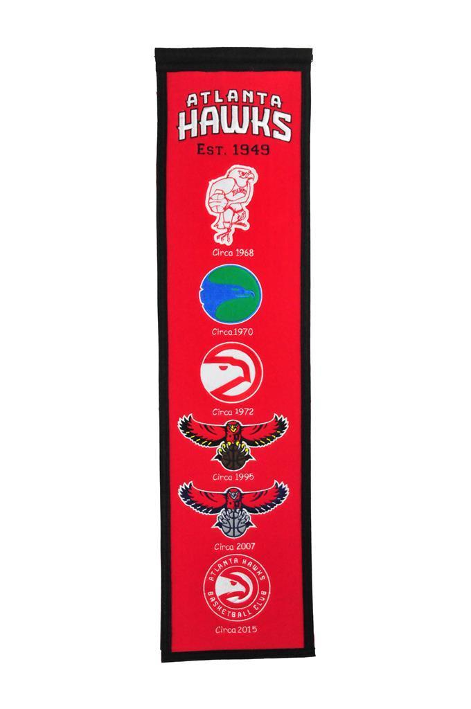 Heritage Hawks Logo - Atlanta Hawks Heritage Banner in 2018 | Atlanta hawks | Atlanta ...