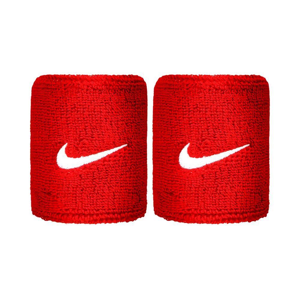 Red White Rectangle Logo - Nike Swoosh Wristband 2 Pack - Red, White buy online | Tennis-Point