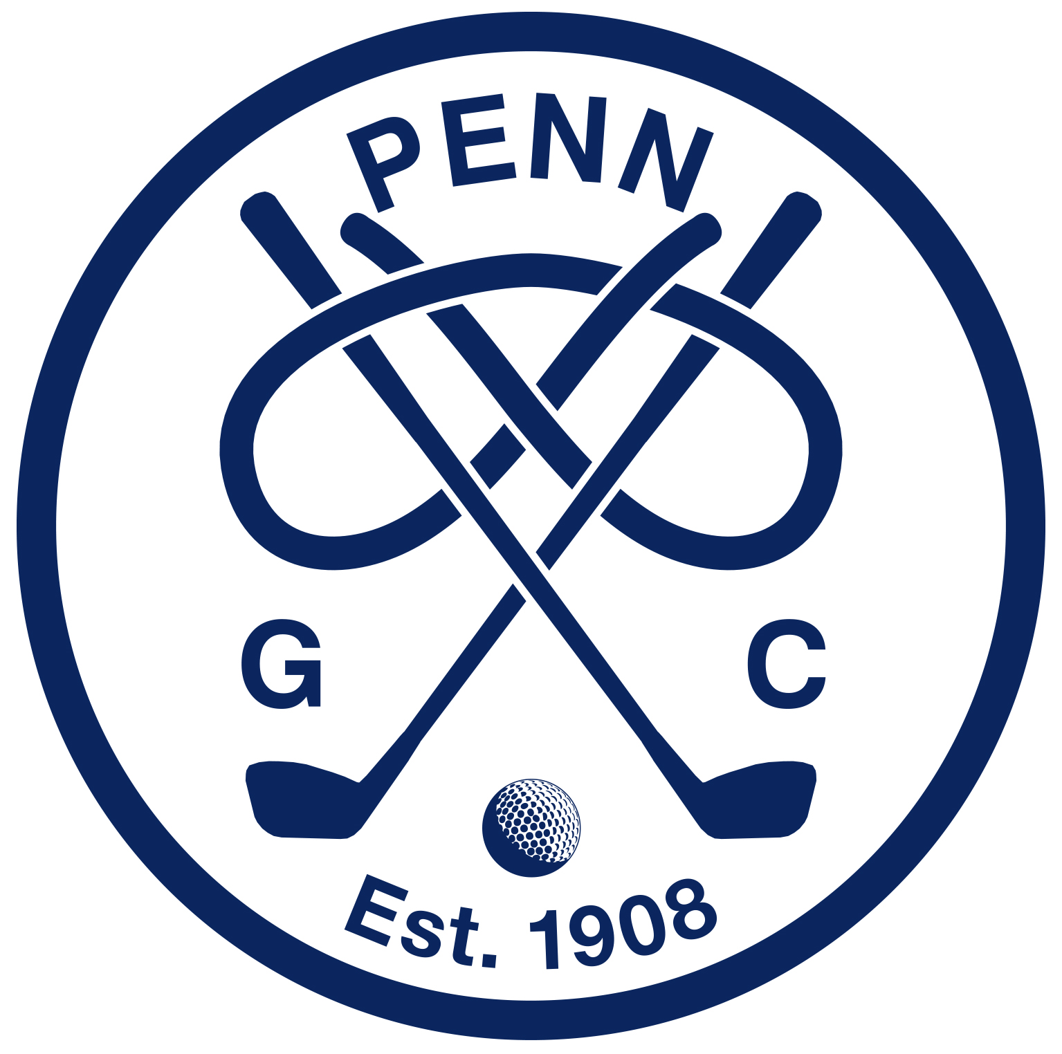 Golf Club Logo - PENN GOLF CLUB