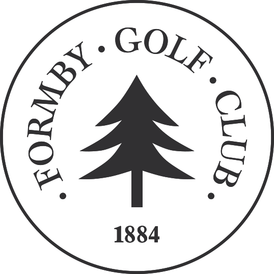 Black and White Golf Logo - Formby Golf Club | One of the World's greatest links courses