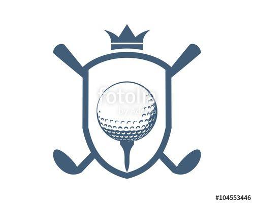 Golf Club Logo - Golf Club Logo Icon Vector Stock Image And Royalty Free Vector