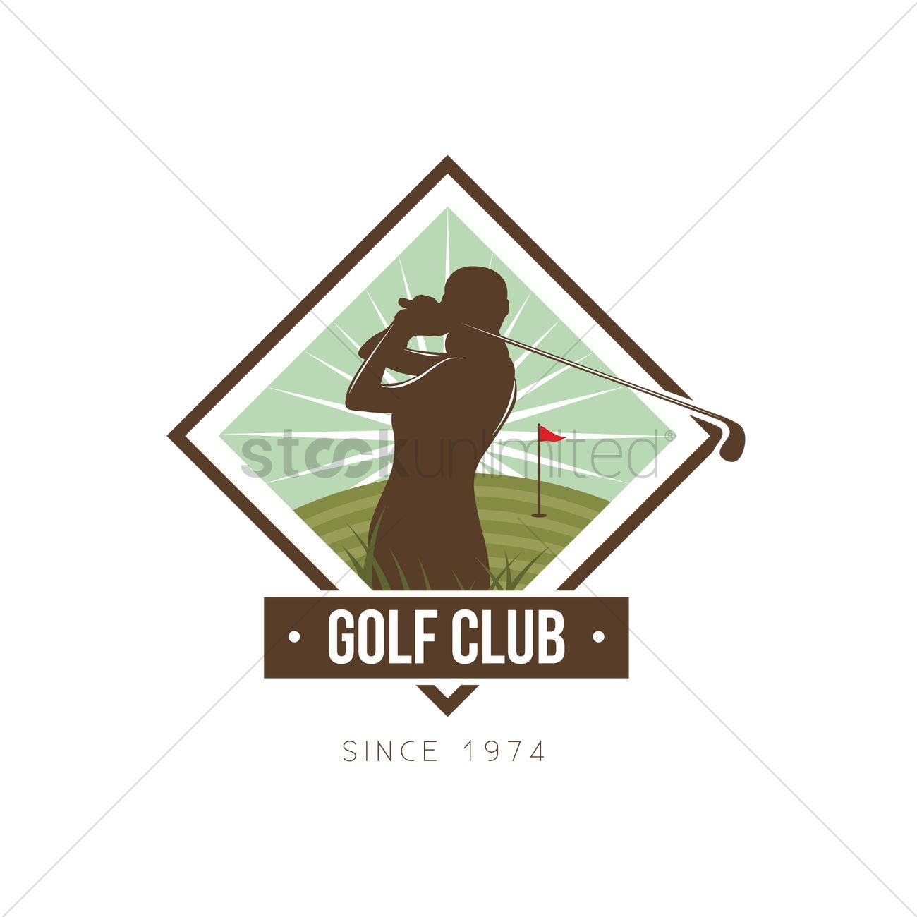Golf Club Logo - Golf club logo element design Vector Image - 2008750 | StockUnlimited