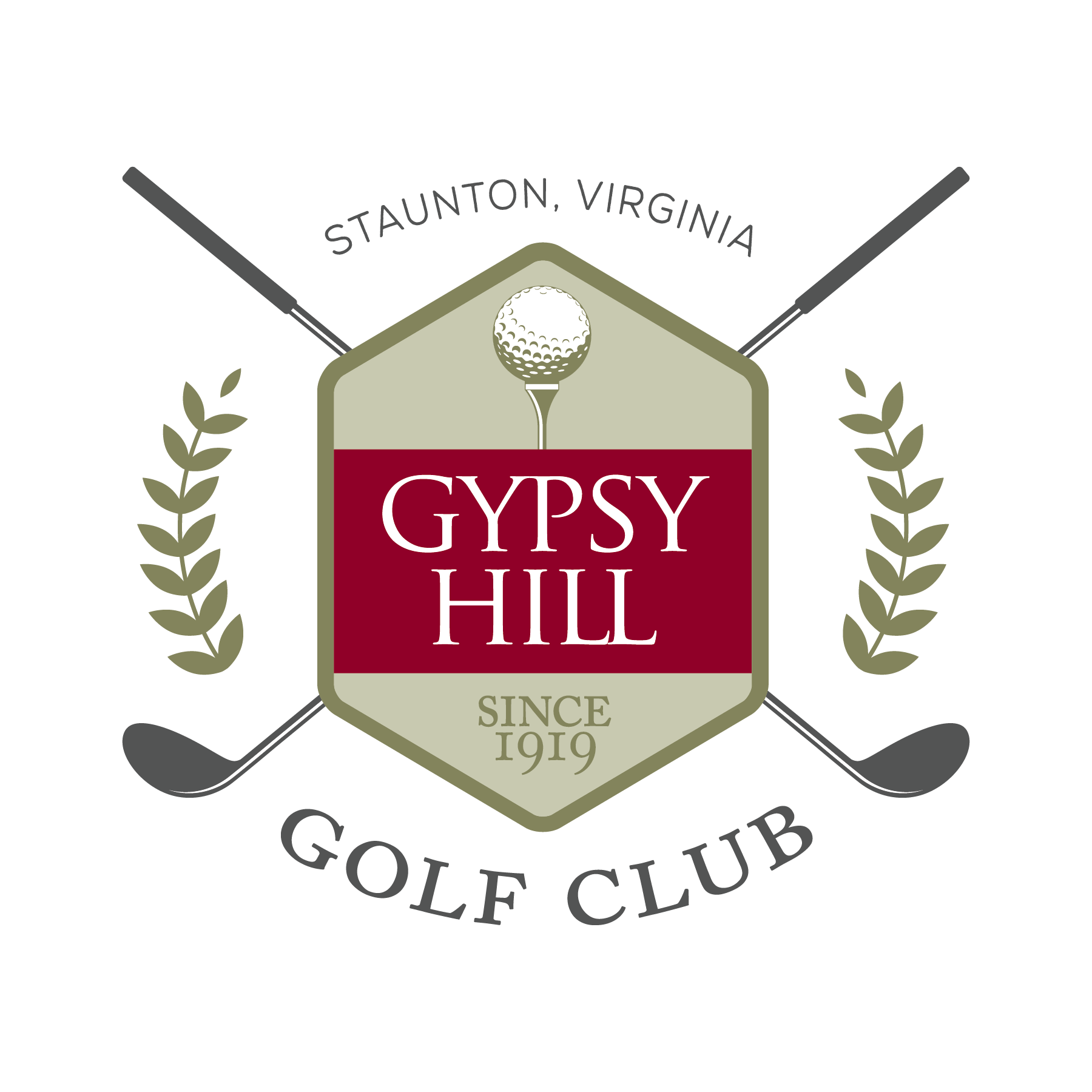 Golf Club Logo - Gypsy Hill Golf Club. City of Staunton