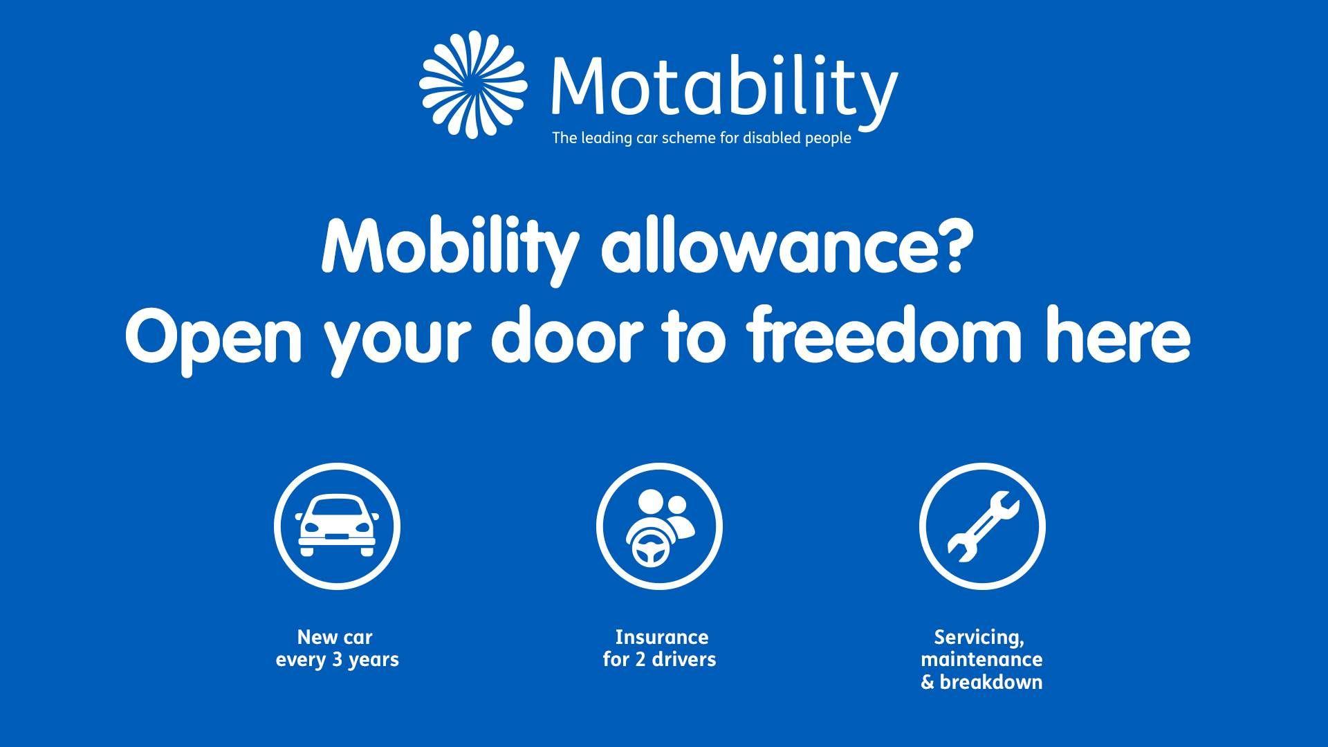 Three White Dove Logo - Motability Cardiff White Dove Motor Group