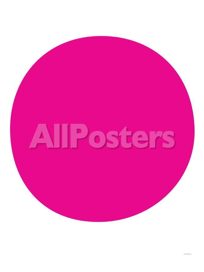Pink Circle Logo - Pink Circle Poster by Avalisa at AllPosters.com