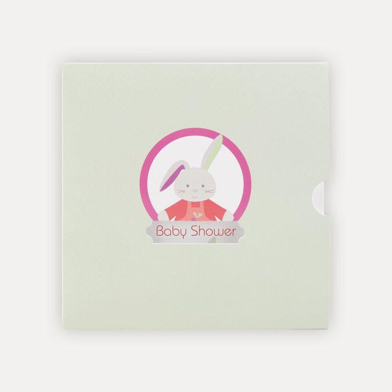 Pink Circle Logo - Fantasy Sucre d'Orge Birth Announcement : Bunny in pink circle ...