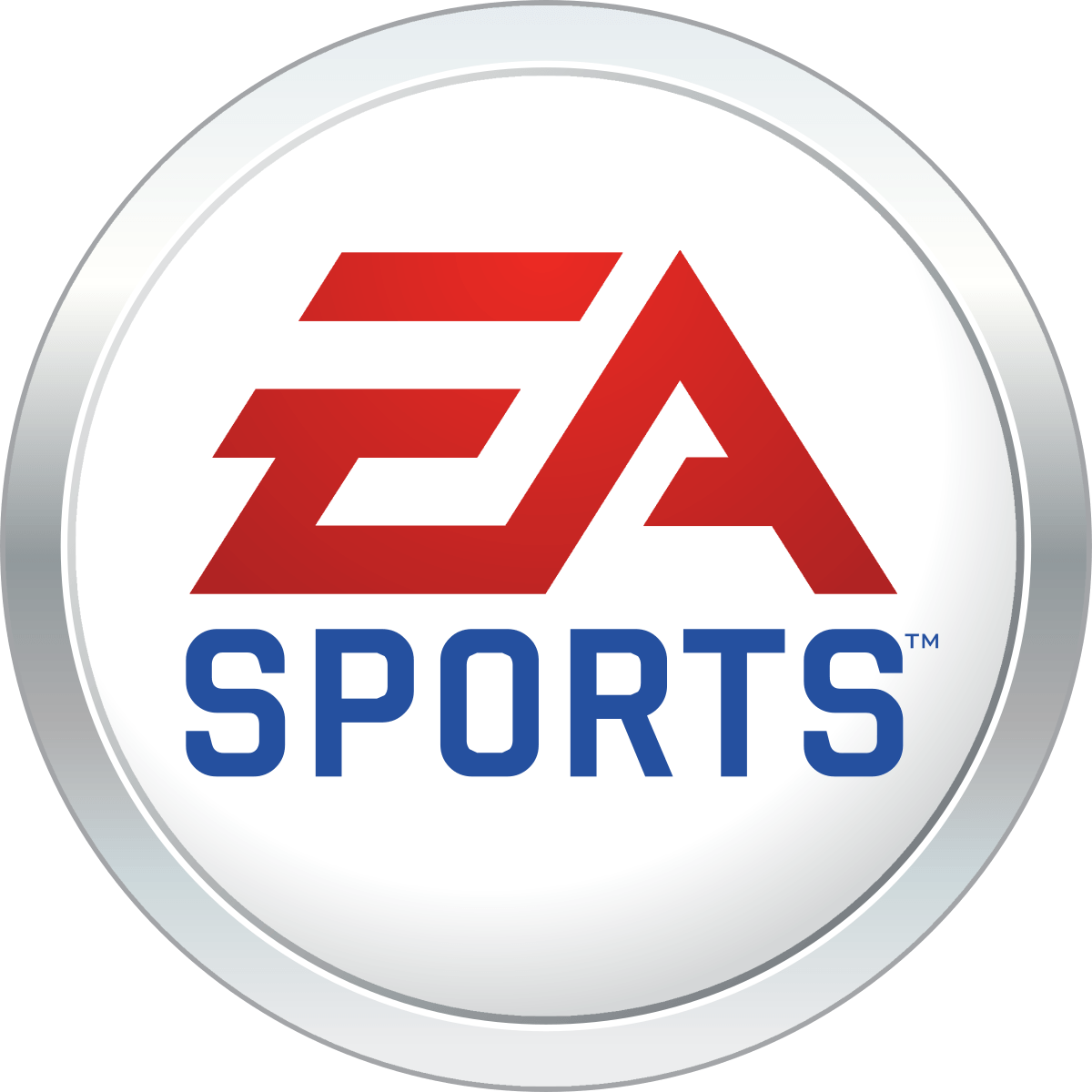 Red Sports Brand Logo - EA Sports