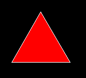 Black and Red Triangle Logo - Promorphology of Crystals Preparation XIV