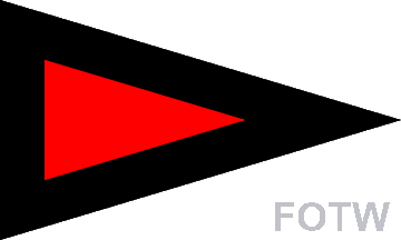 Black and Red Triangle Logo - Beach flags (Argentina)