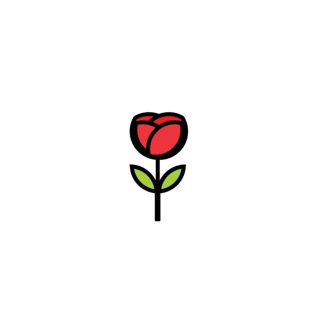 Rose as Logo - Rose Logo Background Material Design, Roses, Logos, Background PNG