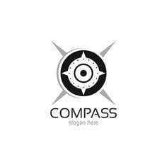 Compass Vector Logo - 26 Best Compass Vector Logo Design images | Compass logo, Compass ...