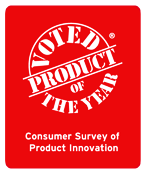 The Product Logo - Product of the Year. Consumers Vote. Sales Increase. Just another