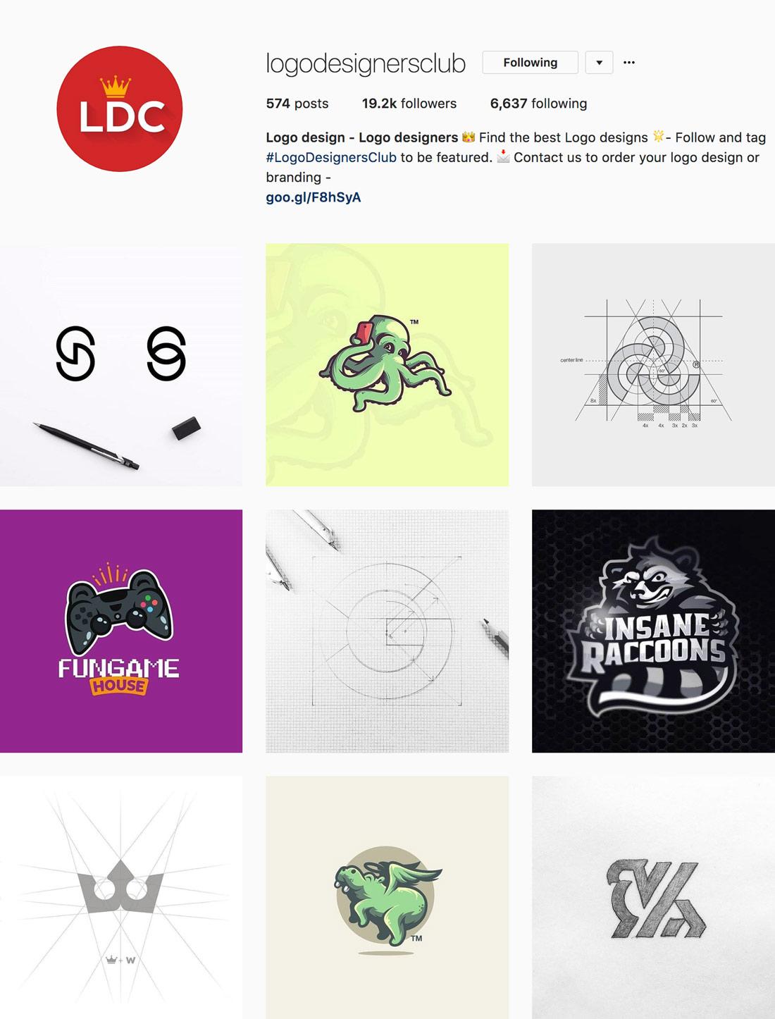 Tag for Instagram Logo - The 18 Best Instagram Accounts for Logo Design Inspiration | Logo Wave