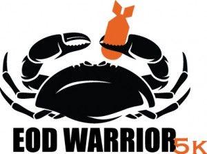 EOD Logo - The EOD Crab Warrior 5k Run. San Diego, CA