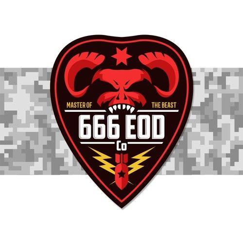 EOD Logo - 666 EOD Design for a military unit | Logo design contest