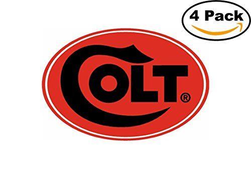 Colt Firearms Logo - Colt Firearms Logo Decal Vinyl Decal Sticker 4 Stickers | WantItAll