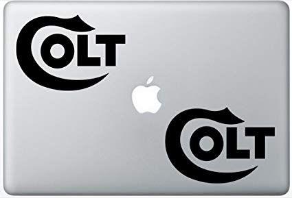 Colt Firearms Logo - Amazon.com: Colt Firearms Logo Car Truck Window ArcDecals78601618 ...