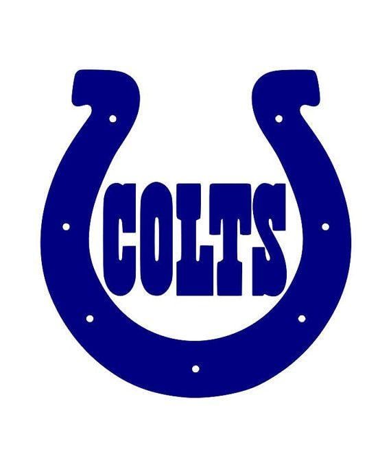 Horseshoe Football Logo - 2Pack+Indianapolis+Colts+Horseshoe+Decal+15+Color+by+DecalSource,+$ ...
