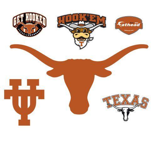 University of Texas Logo - Amazon.com : Fathead NCAA Texas Longhorns Texas Longhorns: Logo