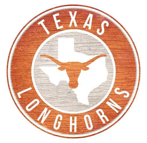 University of Texas Logo - University of Texas State with Logo 24 inch Round Sign – Fan ...