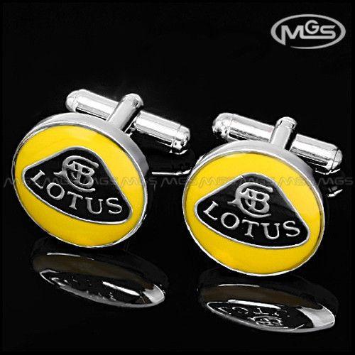 Yellow and Silver Car Logo - Cabc Car Logo Emblem Blk Yellow Enamel Round Silver Cufflinks-in ...