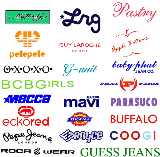 Leading Clothing Company Logo - Pictures of Clothing Brand Logos List - kidskunst.info