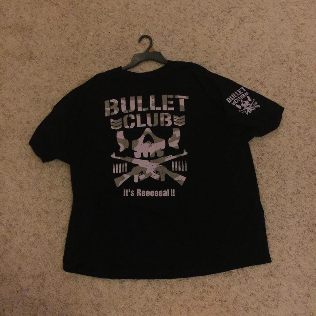 Camo Bullet Club Logo - Camouflage Bullet Club Tee