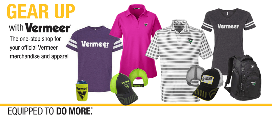 Leading Clothing Company Logo - Shop Vermeer gear | About us | Vermeer