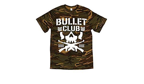 Camo Bullet Club Logo - Bullet Club Camouflage New Japan Pro Wrestling T Shirt T-Shirt ...