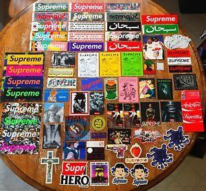 Pink Panther Supreme Box Logo - Details about Supreme Sticker Lot Box Logo Rare PCL Arabic Last Supper Pink Panther CDG LaBain