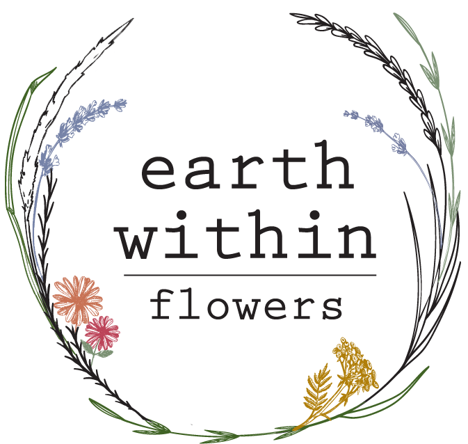 Earth Flower Logo - Earth Within - Wedding Flowers and Florist in Missoula Montana