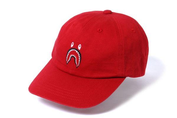 Red BAPE Ape Logo - A Bathing Ape (Bape) Shark Cap Online Shop