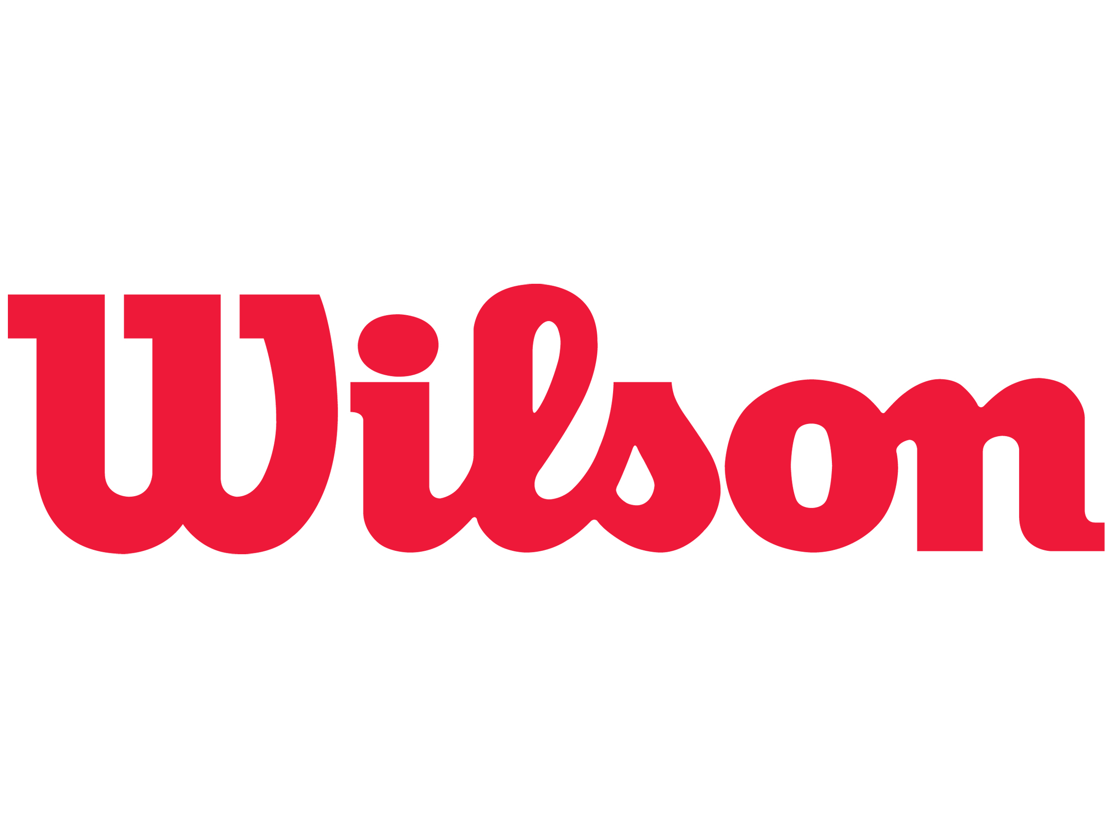 Sports Red Logo - Wilson logo