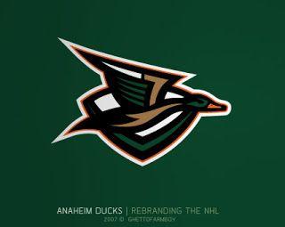 Ducks Logo - NHL Tournament of Logos: Amazing Ducks Concept Art