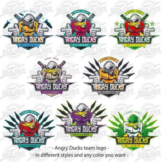 Ducks Logo - Angry Ducks logo