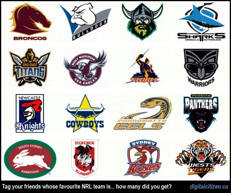Australian Rugby League Logo - Rugby League Fans Facebook Friends Tagging Challenge Picture