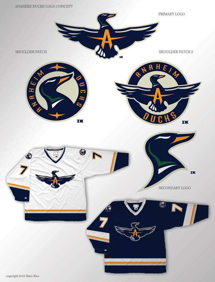 Ducks Logo - Anaheim Ducks Concepts. Hockey By Design