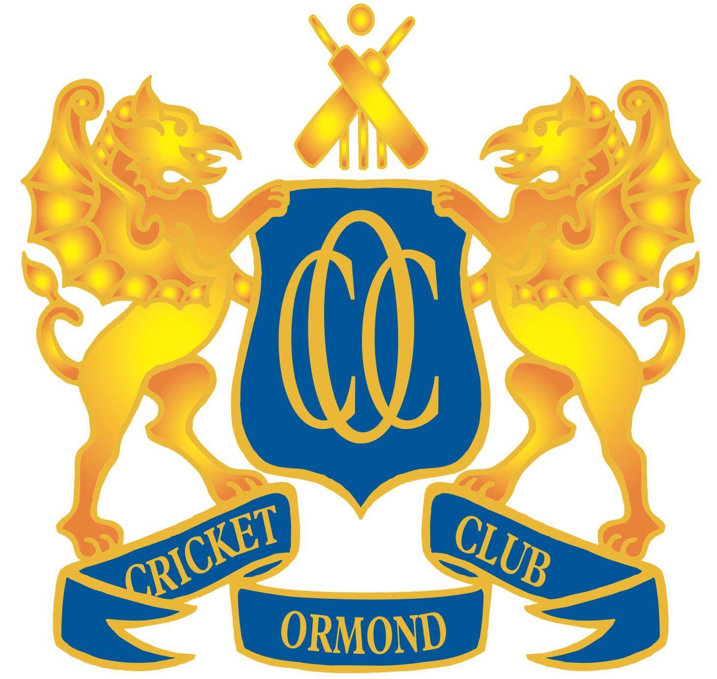 Cricket Club Logo - Ormond Cricket Club - Fostering a great environment to play cricket.