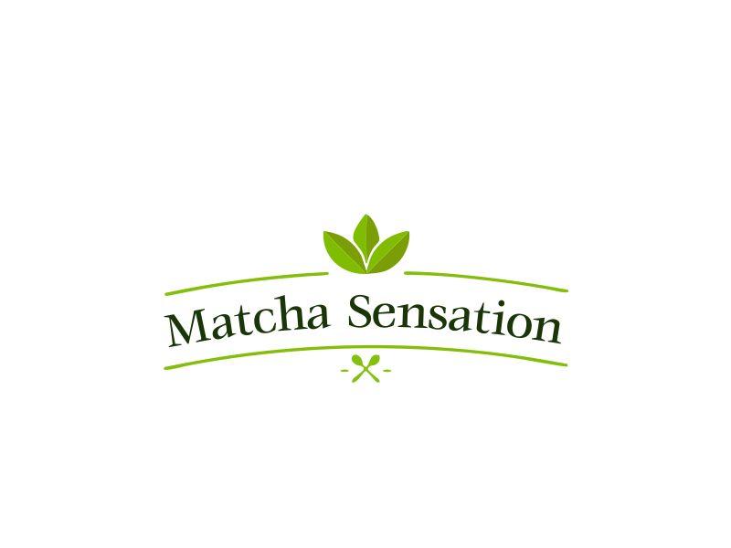 3 Leaf Logo - Matcha Sensation logo design