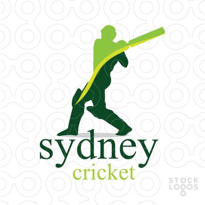 Cricket Club Logo - Sydney Cricket Club Logo Design. Cricket player