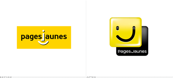 Yellow Pages New Logo - Brand New: Smile, you are on the Yellow Pages
