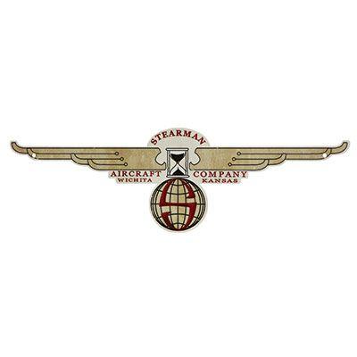 Vintage Aircraft Logo - Vintage Aircraft Logo Silhouette Metal Signs $24.99 | Graphics ...