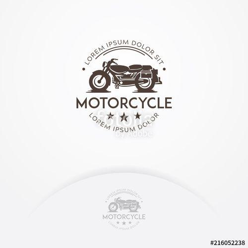 Antique Garage Logo - Classic motorcycle logo design, Vintage cafe racer motorcycle logo ...
