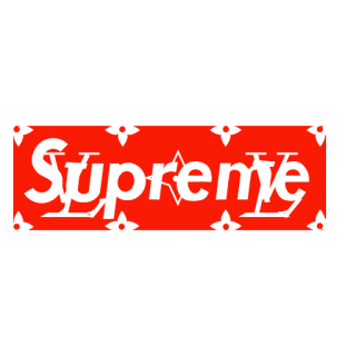 Supreme Louis Vuitton Box Logo Stickers  Supreme Stickers